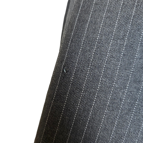 J. Crew Super 120s Pinstripe Wool Blazer Navy Size 2 - Picture 9 of 9